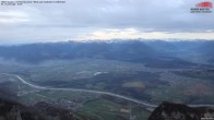 Archiv Foto Webcam Hoher Kasten - Blick ins Rheintal 11:00