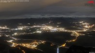 Archiv Foto Webcam Hoher Kasten - Blick ins Rheintal 23:00