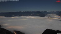 Archived image Webcam Hoher Kasten - View to the Rheintal 23:00