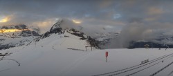 Archived image Webcam Panoramic view from the Männlichen 19:00