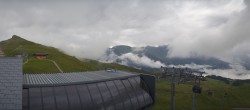 Archived image Webcam Panoramic view from the Männlichen 09:00