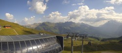 Archived image Webcam Panoramic view from the Männlichen 09:00