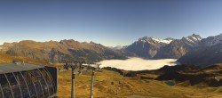 Archived image Webcam Panoramic view from the Männlichen 11:00