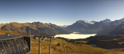 Archived image Webcam Panoramic view from the Männlichen 09:00