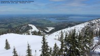 Archived image Webcam Kampenwand - View to the North 11:00