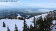 Archived image Webcam Kampenwand - View to the North 17:00