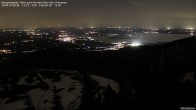 Archived image Webcam Kampenwand - View to the North 23:00