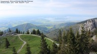 Archiv Foto Webcam Kampenwand - Blick nach Norden über den Chiemsee 17:00