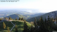 Archiv Foto Webcam Kampenwand - Blick nach Norden über den Chiemsee 05:00