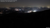 Archiv Foto Webcam Kampenwand - Blick nach Norden über den Chiemsee 01:00