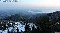 Archived image Webcam Kampenwand - View to the North 05:00