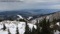 Archiv Foto Webcam Kampenwand - Blick nach Norden über den Chiemsee 07:00