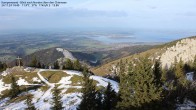 Archiv Foto Webcam Kampenwand - Blick nach Norden über den Chiemsee 13:00