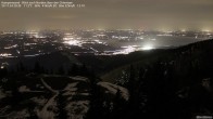 Archiv Foto Webcam Kampenwand - Blick nach Norden über den Chiemsee 19:00