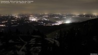 Archiv Foto Webcam Kampenwand - Blick nach Norden über den Chiemsee 21:00