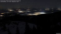 Archived image Webcam Kampenwand - View to the North 23:00