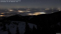 Archived image Webcam Kampenwand - View to the North 01:00