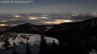 Archived image Webcam Kampenwand - View to the North 03:00