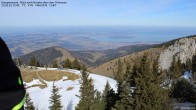 Archiv Foto Webcam Kampenwand - Blick nach Norden über den Chiemsee 11:00