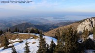 Archiv Foto Webcam Kampenwand - Blick nach Norden über den Chiemsee 15:00