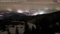 Archiv Foto Webcam Kampenwand - Blick nach Norden über den Chiemsee 19:00