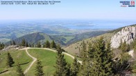 Archiv Foto Webcam Kampenwand - Blick nach Norden über den Chiemsee 15:00