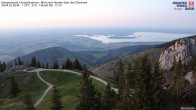 Archived image Webcam Kampenwand - View to the North 19:00
