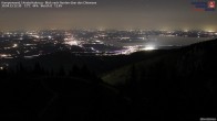 Archiv Foto Webcam Kampenwand - Blick nach Norden über den Chiemsee 21:00