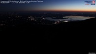 Archiv Foto Webcam Kampenwand - Blick nach Norden über den Chiemsee 03:00