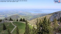 Archiv Foto Webcam Kampenwand - Blick nach Norden über den Chiemsee 11:00
