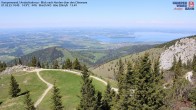 Archiv Foto Webcam Kampenwand - Blick nach Norden über den Chiemsee 13:00
