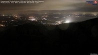 Archiv Foto Webcam Kampenwand - Blick nach Norden über den Chiemsee 01:00