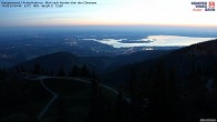 Archiv Foto Webcam Kampenwand - Blick nach Norden über den Chiemsee 03:00