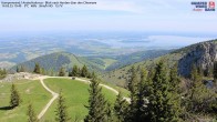 Archived image Webcam Kampenwand - View to the North 09:00