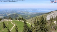 Archiv Foto Webcam Kampenwand - Blick nach Norden über den Chiemsee 13:00