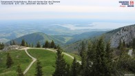 Archiv Foto Webcam Kampenwand - Blick nach Norden über den Chiemsee 05:00