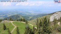 Archived image Webcam Kampenwand - View to the North 13:00