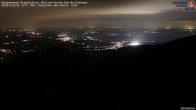 Archiv Foto Webcam Kampenwand - Blick nach Norden über den Chiemsee 01:00