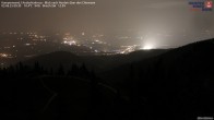 Archiv Foto Webcam Kampenwand - Blick nach Norden über den Chiemsee 23:00