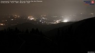 Archiv Foto Webcam Kampenwand - Blick nach Norden über den Chiemsee 01:00