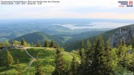 Archived image Webcam Kampenwand - View to the North 05:00