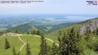 Archiv Foto Webcam Kampenwand - Blick nach Norden über den Chiemsee 11:00