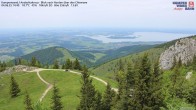 Archiv Foto Webcam Kampenwand - Blick nach Norden über den Chiemsee 13:00