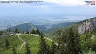 Archiv Foto Webcam Kampenwand - Blick nach Norden über den Chiemsee 19:00