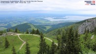Archiv Foto Webcam Kampenwand - Blick nach Norden über den Chiemsee 07:00