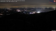 Archiv Foto Webcam Kampenwand - Blick nach Norden über den Chiemsee 01:00