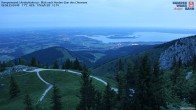 Archiv Foto Webcam Kampenwand - Blick nach Norden über den Chiemsee 03:00