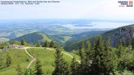 Archiv Foto Webcam Kampenwand - Blick nach Norden über den Chiemsee 07:00