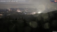 Archiv Foto Webcam Kampenwand - Blick nach Norden über den Chiemsee 23:00