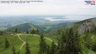 Archived image Webcam Kampenwand - View to the North 13:00